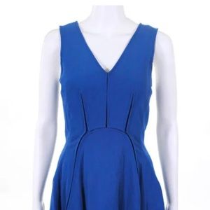 SOLD Rebecca Taylor Blue Anchor dress sz 6